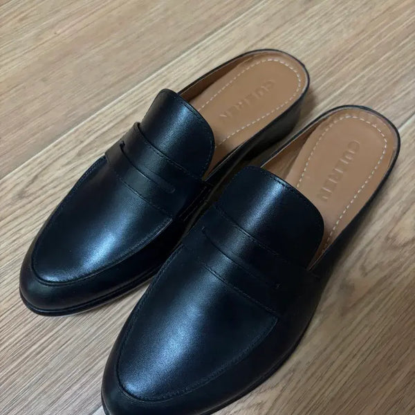 [BUNJANG] Kuers London 08 Loafer Black Size 235 / 쿠에른 런던 08 블로퍼 블랙 235 (쿠에른 바자 상품) 미착용
