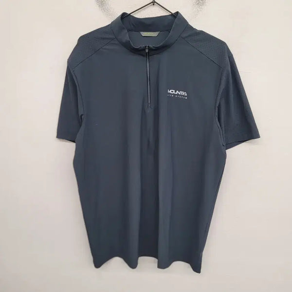 [BUNJANG] Mountia Half-Zip Short-Sleeve Hiking T-Shirt XL / [105/XL] 마운티아 반집업 등산복 반팔티 티셔츠
