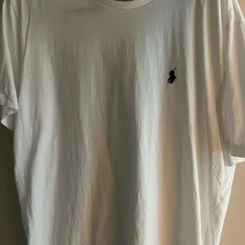 [BUNJANG] Polo Ralph Lauren White Short Sleeve T-Shirt / 폴로 랄프로렌 화이트 반팔 티셔츠