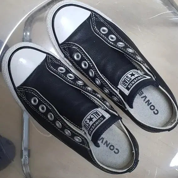 [BUNJANG] Converse Leather Sneakers / 컨버스 레더 스니커즈