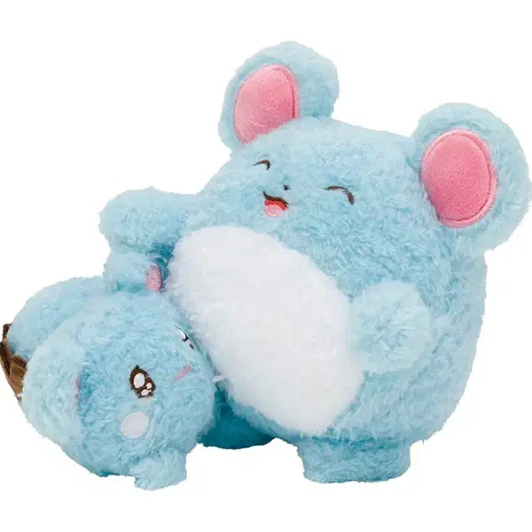 [BUNJANG] Pokemon Center Fluffy Hug Plush Toy (Azurill & Marill) / <포켓몬센터> 부들부들 꼬옥 봉제인형 (루리리&마릴)