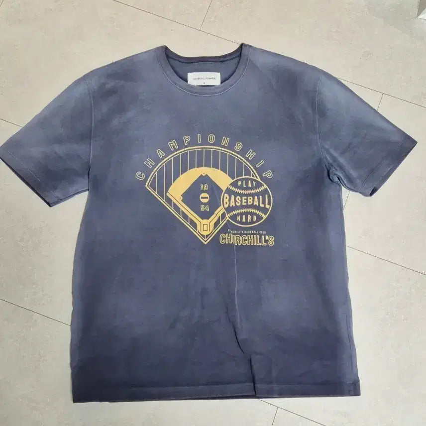 [BUNJANG] Churchill Rumper Short-Sleeve T-Shirt Size M / 처칠롬퍼 반팔 m사이즈