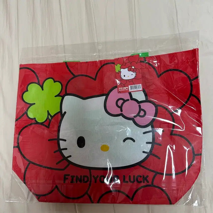 [BUNJANG] Hello Kitty Reusable Tote Bag / 헬로키티 리유저블백