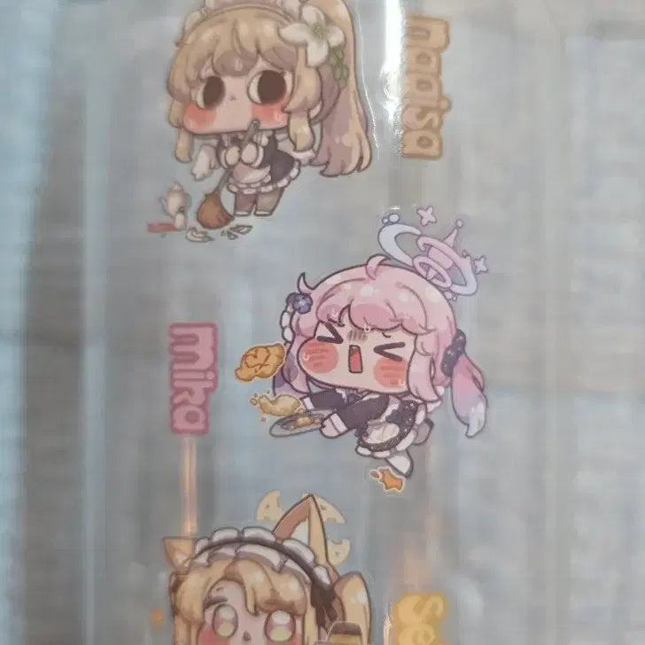 [BUNJANG] Blue Archive Aniplex Collaboration Teatime Glass / 블루아카이브 애니플러스 콜라보 티파티 유리잔 판매합니다