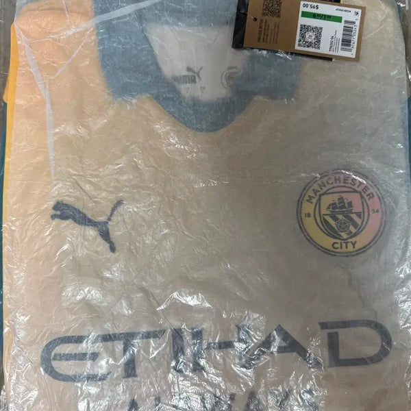[BUNJANG] Manchester City 24-25 4th Oasis Kit Puma Sealed / 24-25 맨체스터 시티 4th 맨시티 오아시스 킷 푸마 미개봉 판매
