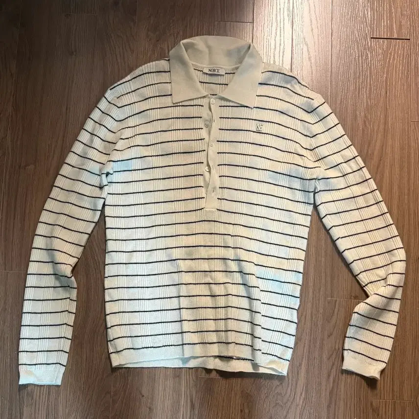 [BUNJANG] Noise Striped Knit L / 노이스 단가라 니트 L