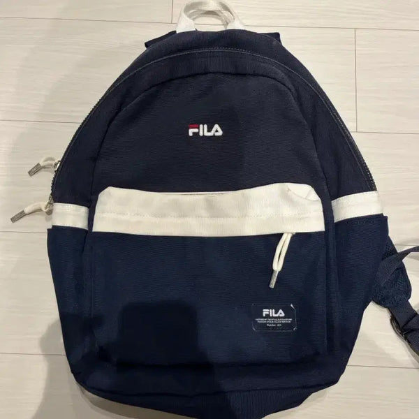 [BUNJANG] Fila Navy Backpack / 흴라 네이비 백팩