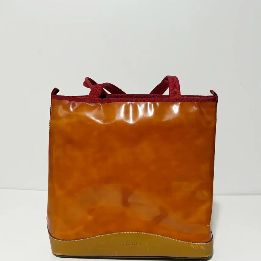 [BUNJANG] Prada Vernice Soft Shopping Tote Bag / 프라다 빈티지 Vernice Soft 쇼핑 토트백