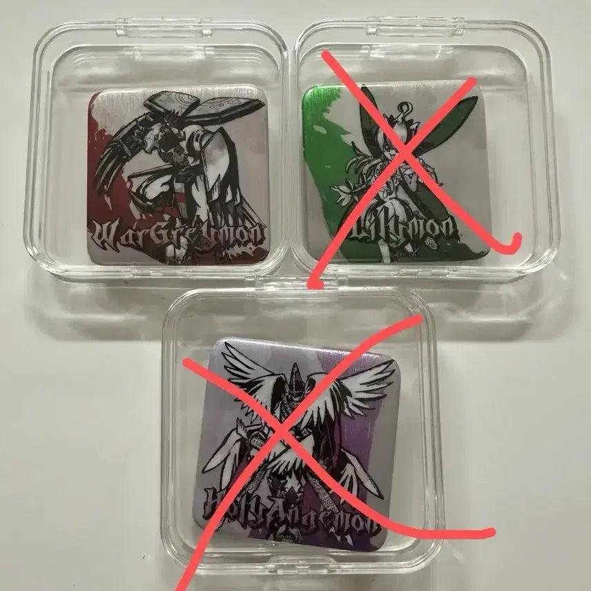 [BUNJANG] Digimon Limited Edition Metal Badge Wargreymon / 디지몬 한정 캔뱃지 워그레이몬