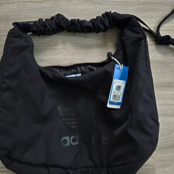 [BUNJANG] Adidas Shirring Shoulder Bag Black / 아디다스 숄더백셔링  블랙
