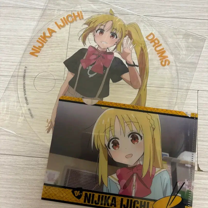 [BUNJANG] Bocchi the Rock! Nijika Ijichi Theater Edition Fan & Mini File Bundle / 봇치 니지카 극장판 특전 부채 미니파일 일괄