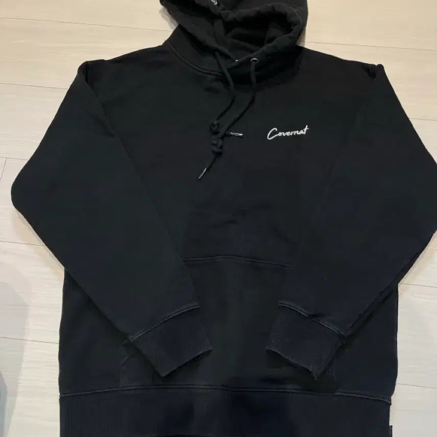 [BUNJANG] Covernat Embroidered Logo Hoodie / 커버낫 자수로고 후드