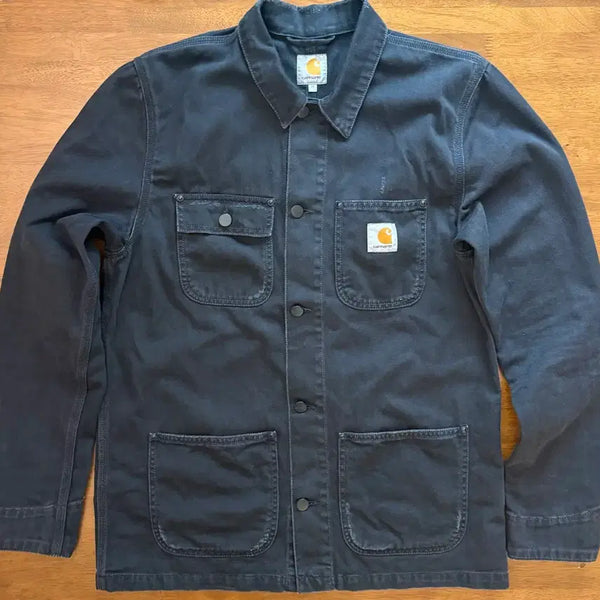 [BUNJANG] Carhartt WIP Michigan Chore Coat Black M / 칼하트 WIP 미시건 초어 코트 블랙 M