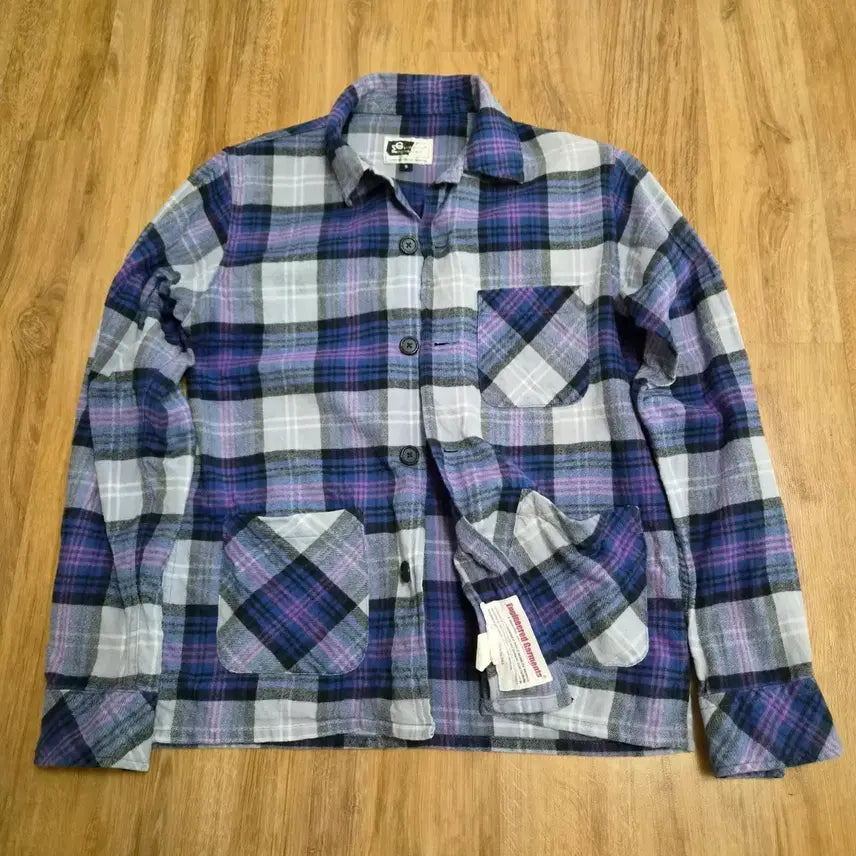 [BUNJANG] Engineered Garments Check Pattern Shirt - Size S / 엔가 체크패턴 셔츠 S