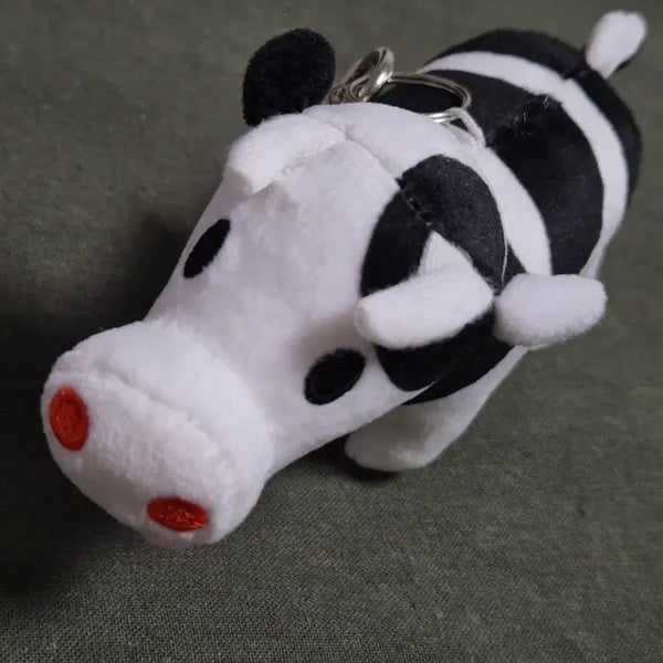 [BUNJANG] Miffy Bruna Family Cow Plush Keychain / 미피 브루나패밀리 젖소 키링