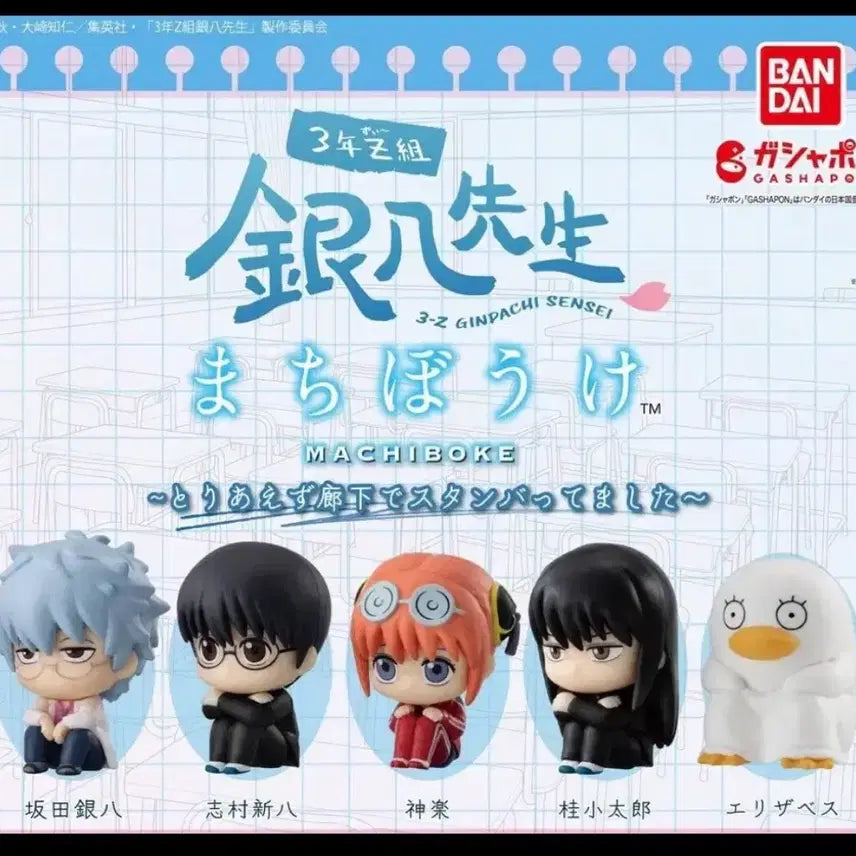 [BUNJANG] Gintama Year 3 Class Z Machiboke Full Set Unsealed / 은혼 3학년 z반 마치보우케 풀셋 전체 미개봉!!