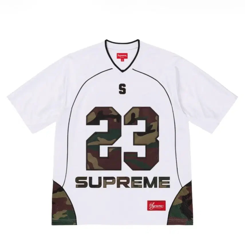 [BUNJANG] Supreme Perfect Season Football Jersey White 23SS XXL / 슈프림 퍼펙트 시즌 풋볼 저지 화이트 23SS XXL