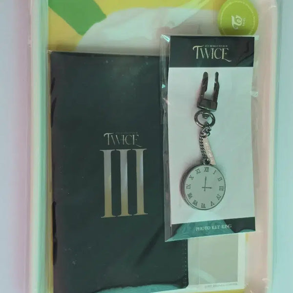 [BUNJANG] TWICE 4th World Tour 'Ⅲ' Official Goods Set (Photocard Ring, Ticket Holder, etc.) - Sealed / 미개봉)트와이스 4th콘서트 공식굿즈 세트(포토키링, 티켓홀더 등)