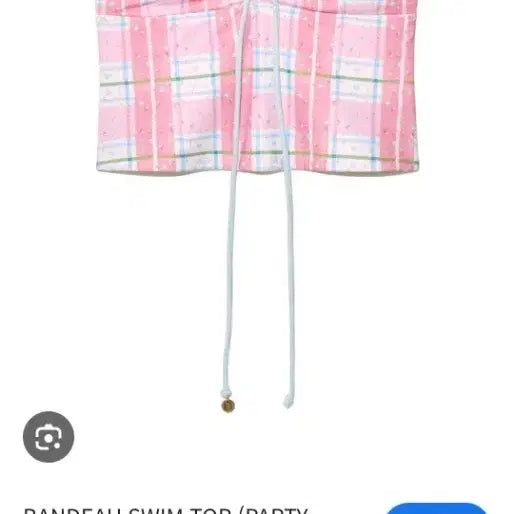 [BUNJANG] Grony Bandeau Swim Top / 글로니 방도 스윔 탑 수영복 bandeau swim top 파티 냅킨