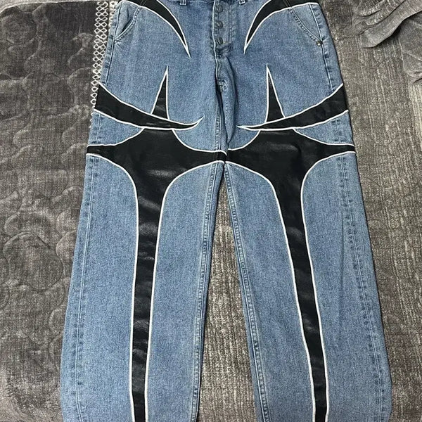 [BUNJANG] THUG CLUB Leather Pants Size 3 / 떠그클럽 레더팬츠 3사이즈