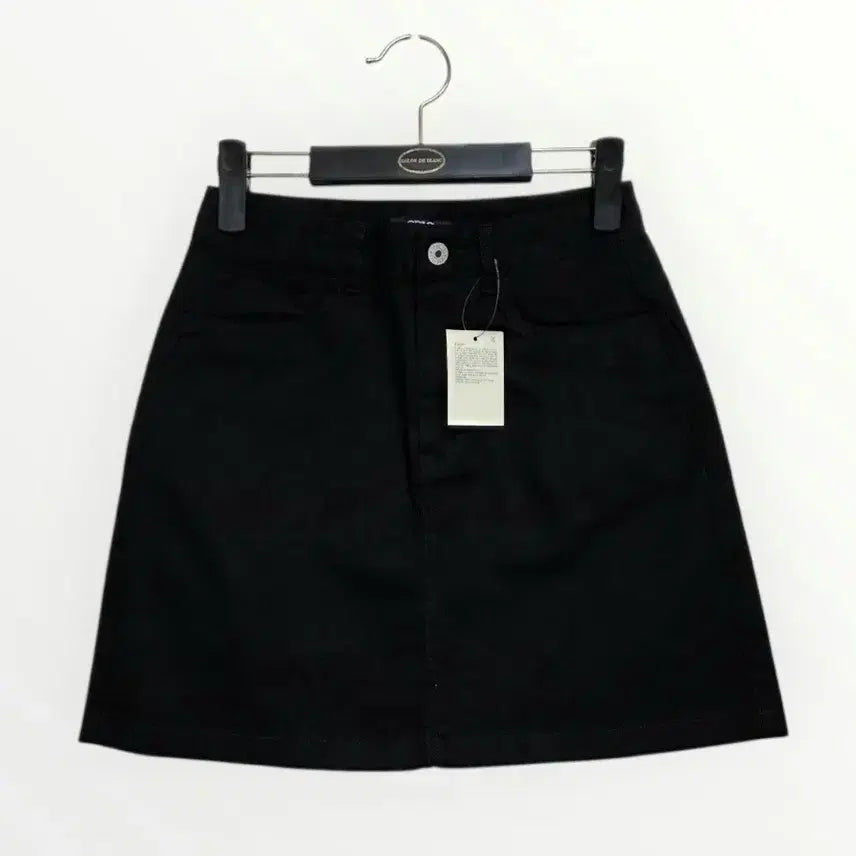 [BUNJANG] Women's Mini Skirt - Black, Size 55 / 새상품 55 여성 미니 스커트 치마 여자 스커트 블랙 검정 스커트 새제품