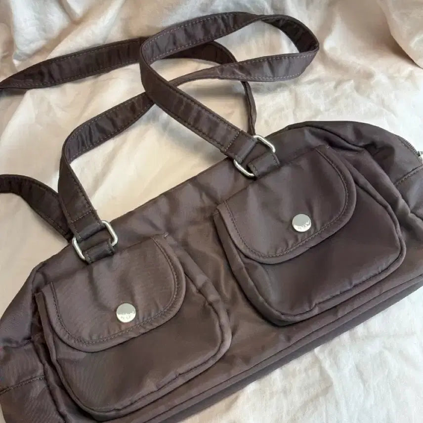 [BUNJANG] KUL Pocket Bag Brown / 큘 kul 포켓백 브라운