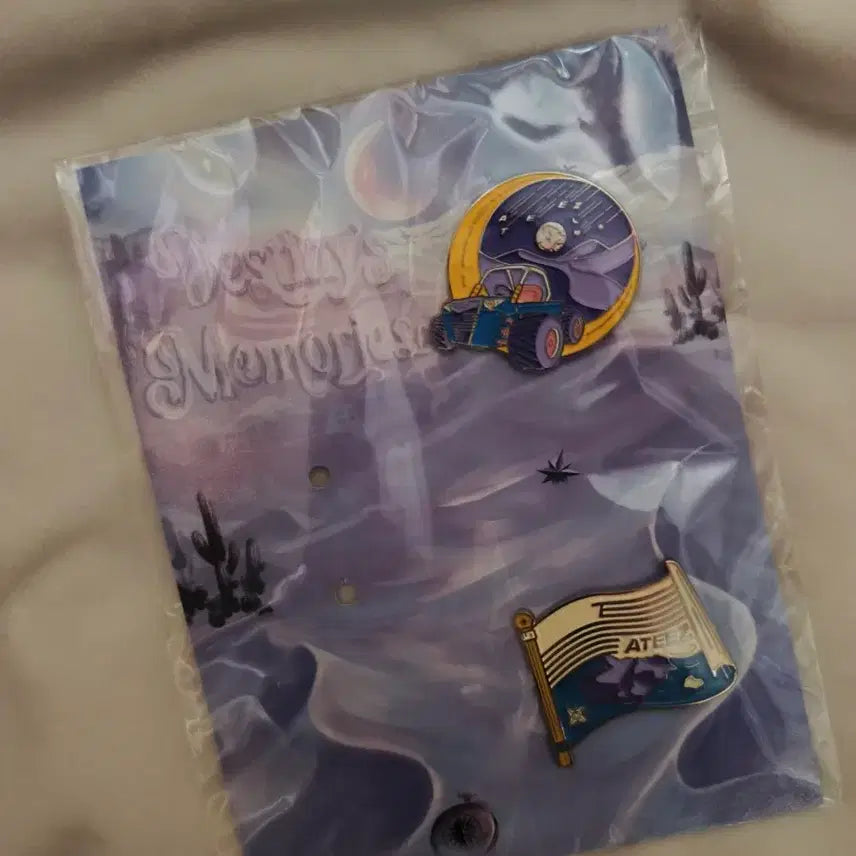 [BUNJANG] ATEEZ Destiny's Memories Exhibition Badge Set / 에이티즈 destiny's memories 전시회 뱃지 세트