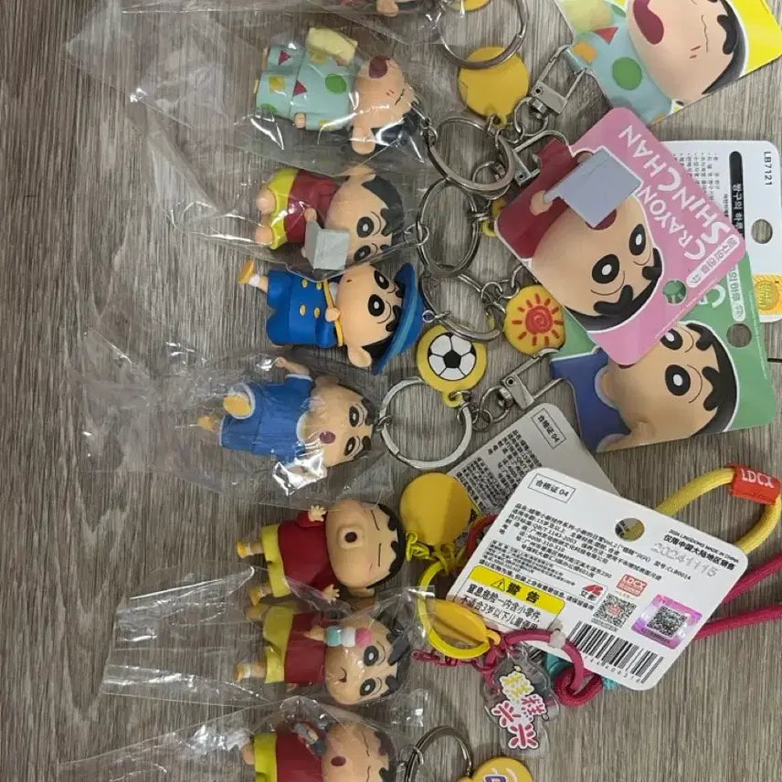 [BUNJANG] Crayon Shin-chan Character Keyring / 짱구 키링