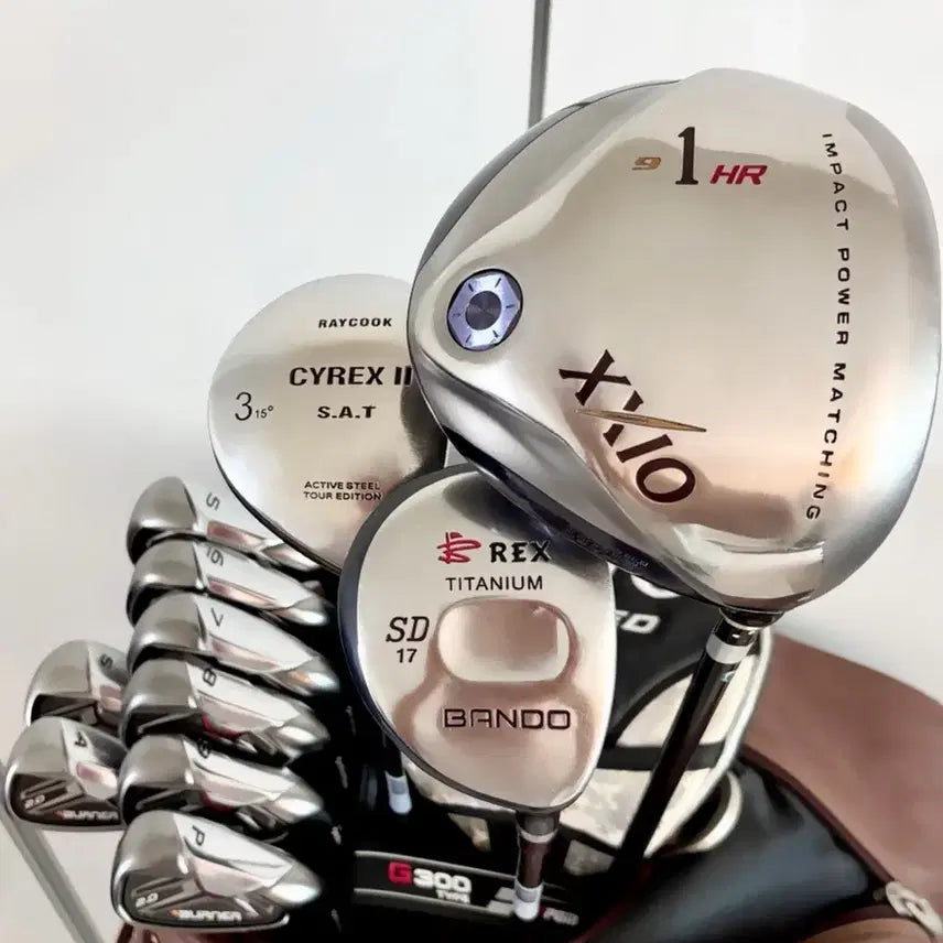 [BUNJANG] XXIO TaylorMade Golf Club Full Set - Premium Condition / [급매!] 젝시오 테일러메이드 특A급! 골프채 풀세트