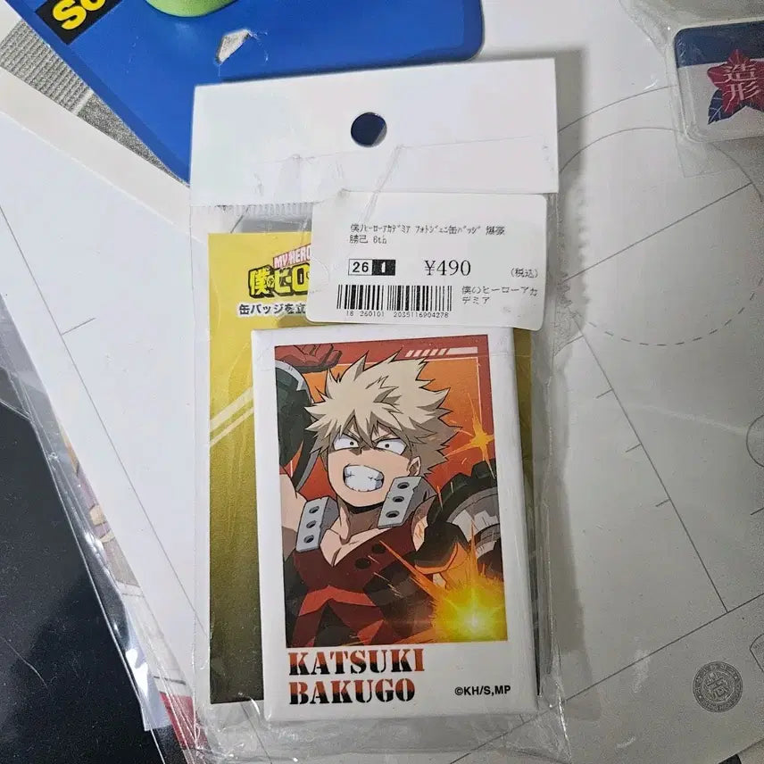 [BUNJANG] My Hero Academia Katsuki Bakugo Can Badge / 나의 히어로 아카데미아 바쿠고 카츠키 캔뱃지