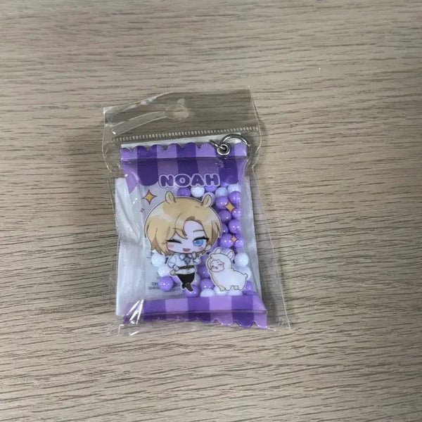[BUNJANG] PLAVE Hannea Beaded Keychain / 플레이브 애니메이트 한노아 구슬 키홀더
