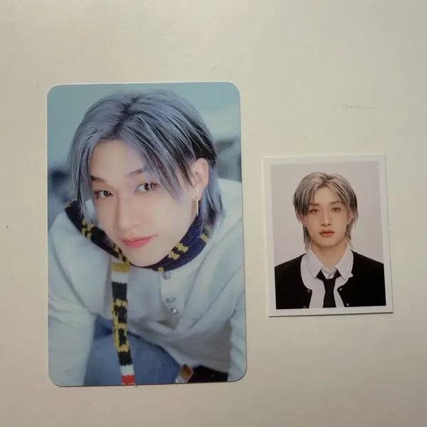 [BUNJANG] Stray Kids 6th Fan Meeting Bang Chan Photocard & ID Photo Set / 스트레이키즈 6기 팬미팅 박스포카 +증사 방찬