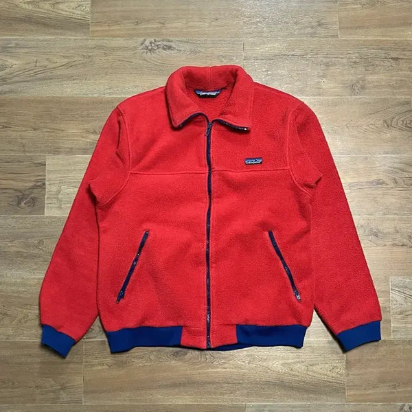 [BUNJANG] 80s Patagonia Synchilla Jacket Red / 80s 파타고니아 신칠라 자켓 레드