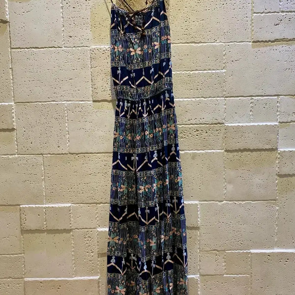 [BUNJANG] Melody Garden Ethnic Long Dress / 택달린새상품)멜로디가든 에스닉 롱원피스
