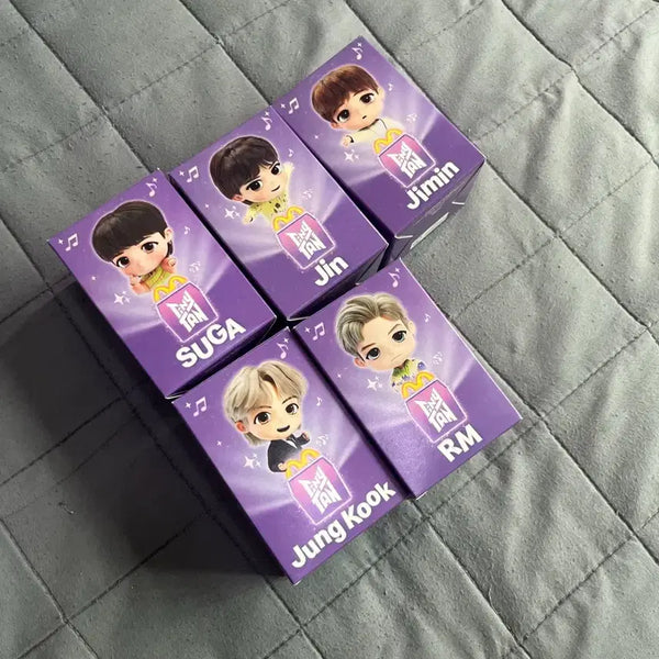 [BUNJANG] BTS TinyTAN McDonald's Figure Bundle Set / BTS 타이니탄 맥도날드 피규어 일괄 판매합니다