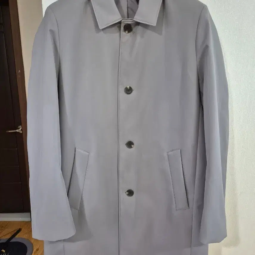 [BUNJANG] BASSO Beige Trench Coat / 바쏘 베이지 트렌치 코트