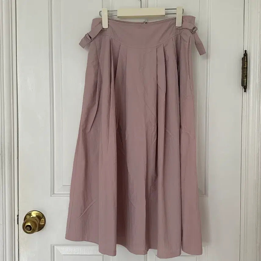 [BUNJANG] A-Line Long Skirt (Free Size) / A라인 롱스커트(프리)
