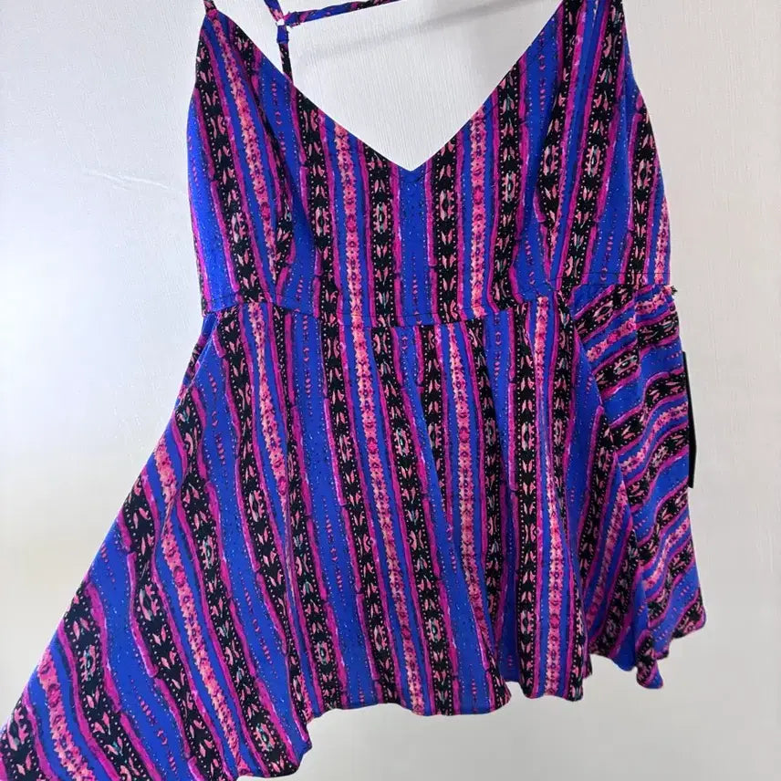 [BUNJANG] Sleeveless Bustier Top with Ornate Pattern / 뷔스티에