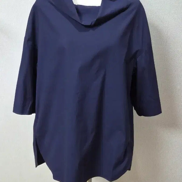 [BUNJANG] COS Navy 7-Sleeve Shirt / A-190 코스 네이비색 셔츠