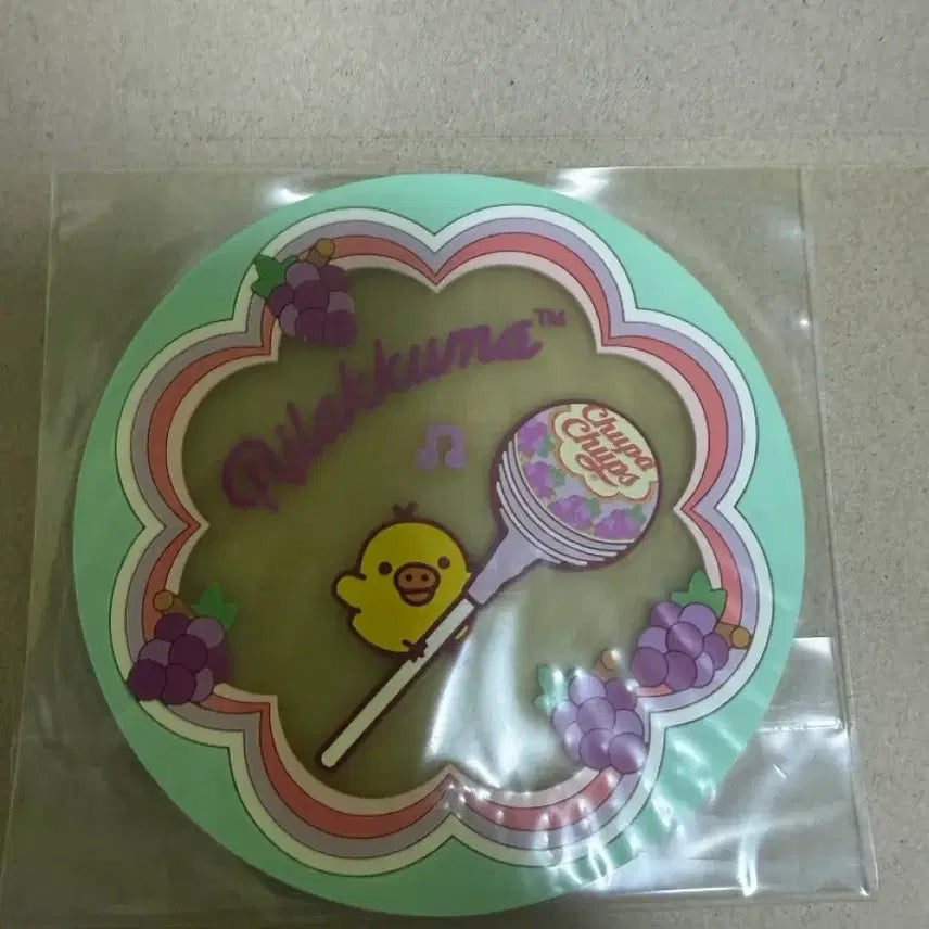 [BUNJANG] Bandai Rilakkuma Chupa Chups Coaster Yellow Bird / 리락쿠마 츄파츕스 코스터 일본 가챠 반다이 키이로이토리