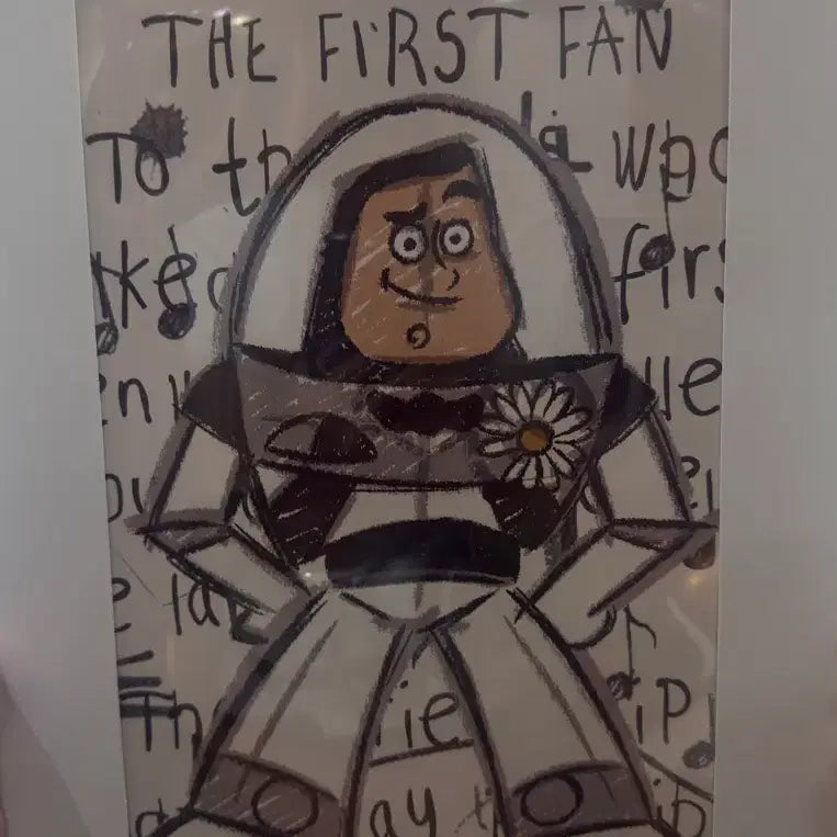 [BUNJANG] BIGBANG Seungri Peaceminusone x Toy Story Pop-up Limited Edition A3 Poster / 버즈 피마이너스원 토이스토리 팝업 한정 포스터 A3