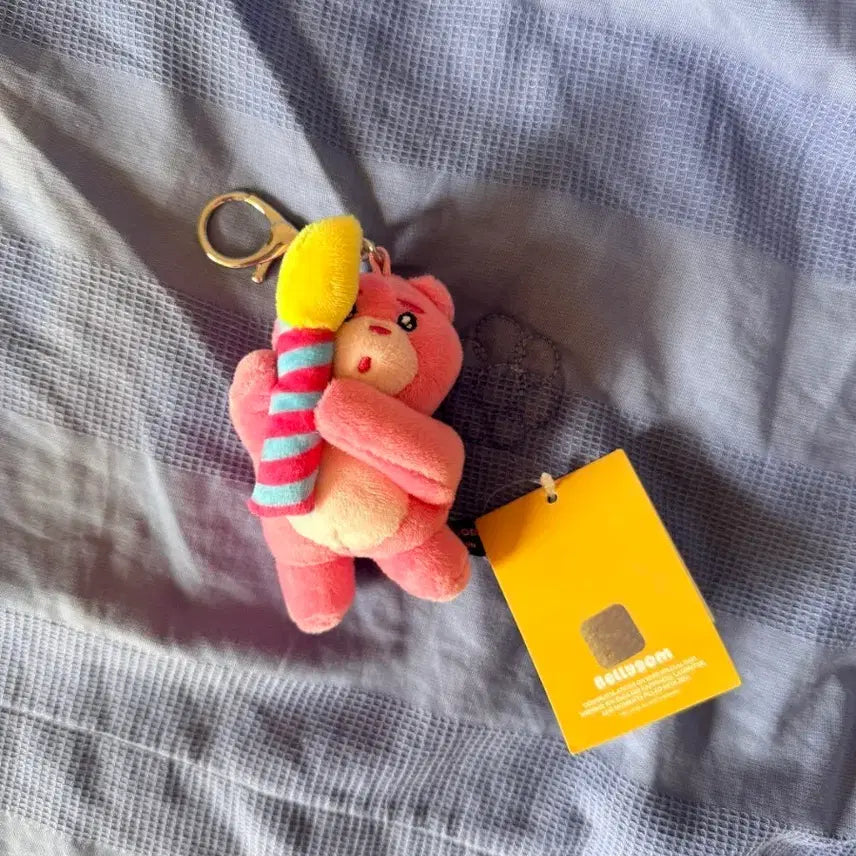 [BUNJANG] Bellygom Candle Holder Keychain / 벨리곰키링