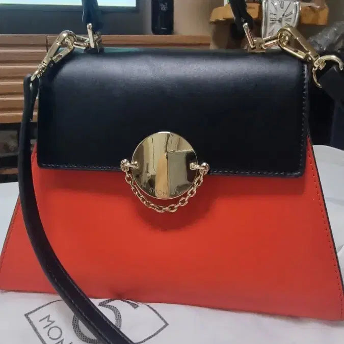 [BUNJANG] 5months Two-tone Chain Shoulder Bag / 5months 여자가방
