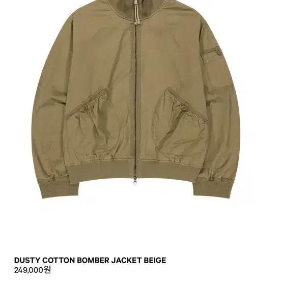 [BUNJANG] Coyseio Dusty Cotton Bomber Jacket Size 1 / Coyseio dusty cotton bomber jacket(1)