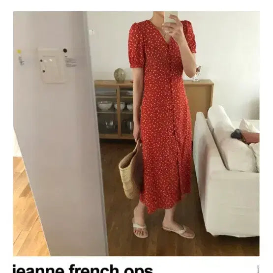 [BUNJANG] Salon de Mi Jeanne French Dress / 살롱드바이미 잔느 프렌치 ops