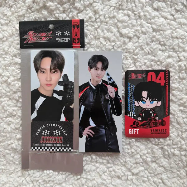 [BUNJANG] ENHYPEN World Speed Racer Gift Set Jungwon / 엔하이픈 월드 스피드레이서 기프트 정원 세트