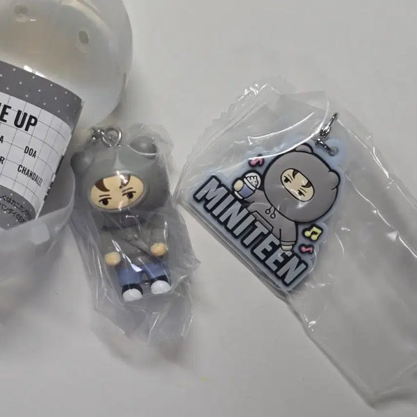 [BUNJANG] Mini Teen Mezurushi Gacha Keyring Set (Ring Type) / 미니틴 메지루시 키링 세트 논버 (고리형)