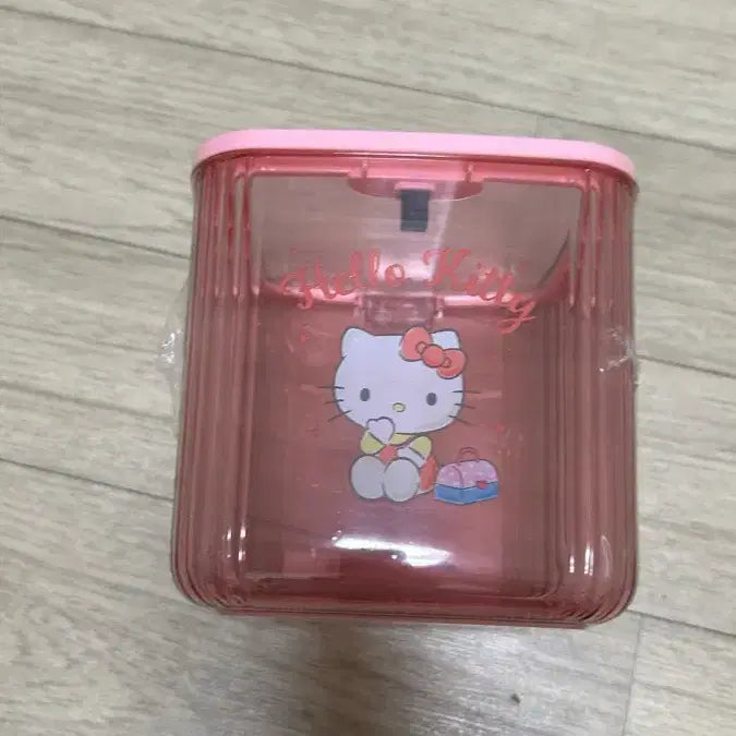 [BUNJANG] Hello Kitty Storage Box Pink / 헬로키티 수납함 핑크