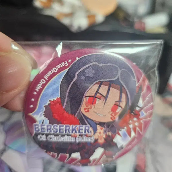 [BUNJANG] Fate/Grand Order Cú Chulainn Berserker Can Badge / 페이트 쿠훌린 버서커 캔뱃지