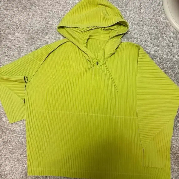 [BUNJANG] Homme Plissé ISSEY MIYAKE Anorak Hoodie Size 3 / 옴므플리세 아노락 후드 3사이즈